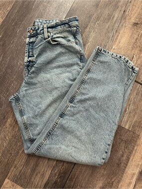 EUC Women’s WallFlower Straight Wide Leg Dad Jean